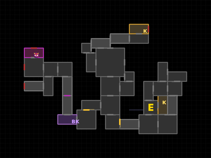 A Keyward dungeon with keys, locks, and a boss room